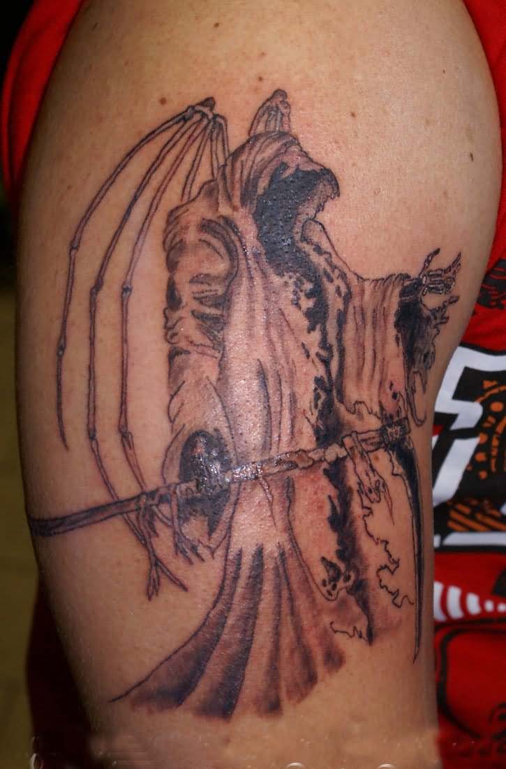 Grim Reaper Pirate Tattoo Pictures Gallery