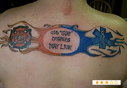 Quotes Of Firefighter Tattoos Design
