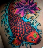 Best Angel Tattoo Japanese Koi Fish Tattoo Designs