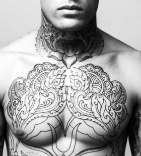 floral tattoos for men