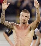 Beckham Sleeve Tattoo Design Football Sport