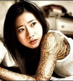 Full Arm Art Body Tattoos For Girls