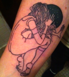 Desperate Girl Tattoo - Tattoo For Girls