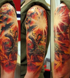 forest-in-autumn-tattoo
