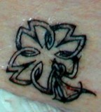 Celtic Fourleaf Clover Tattoo