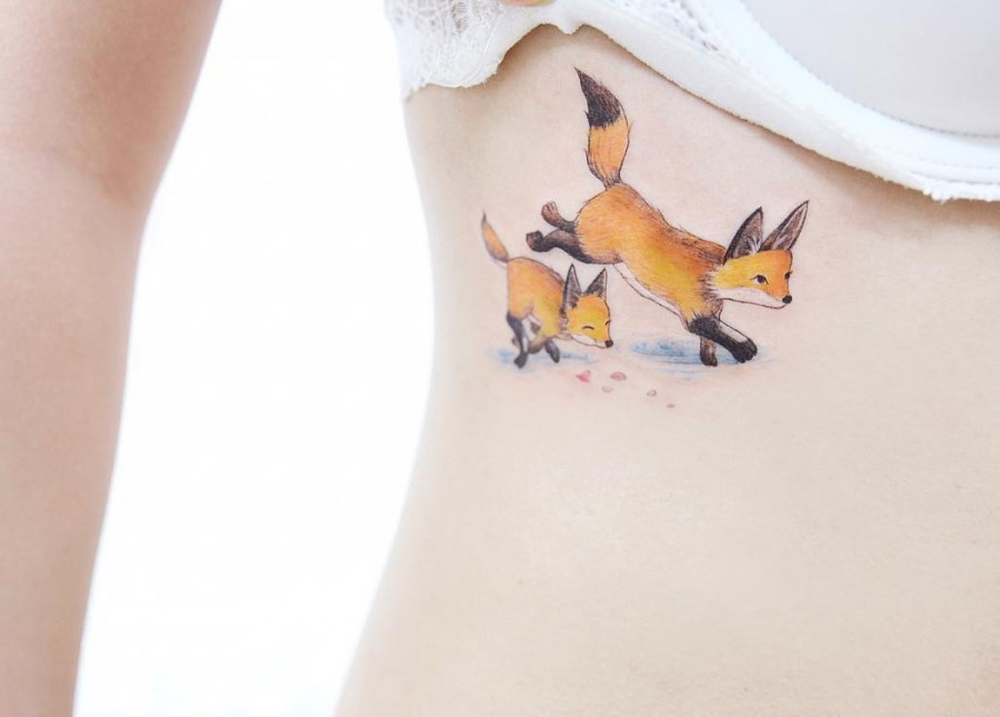 foxes-tattoo-by-tattooist_banul
