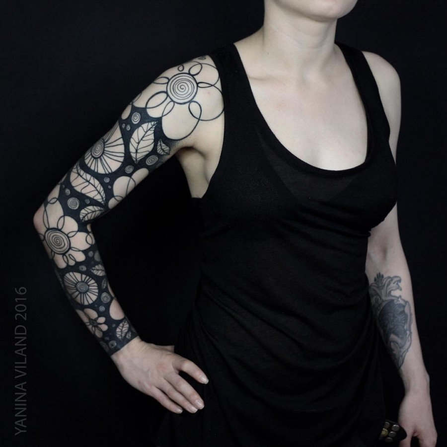 full-sleeve-tattoo-by-yaninaviland