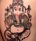 Awesome Ganesh Tattoo
