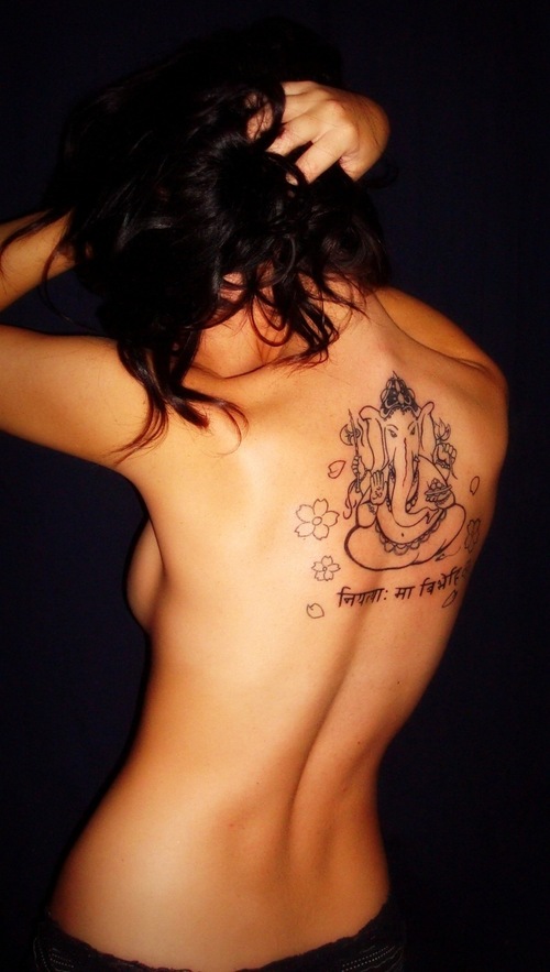 Ganesha Outline  Tattoo Picture At Checkoutmyink