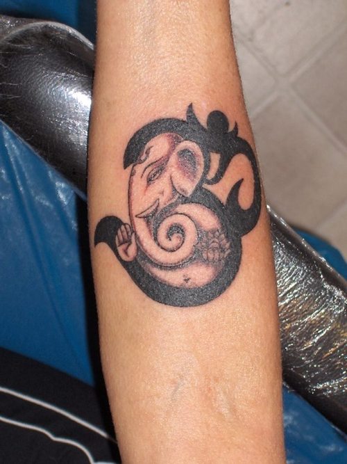 Navys Girl Ganesha God Tattoos