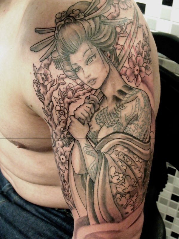 Geisha Tattoo 13 By Mojoncio On Deviantart