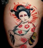 Geisha Tattoos And Meaningsgeisha Tattoo Designs And Ideas
