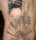 Tatto Design Of Geisha Tattoos Tattoodesignsideas