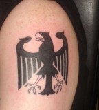 German Eagle Tattoo Designs