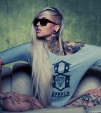 Body Art Female Tattoo - Girl With Tattoos