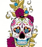 Mexican Skull Tattoo Design Ideas