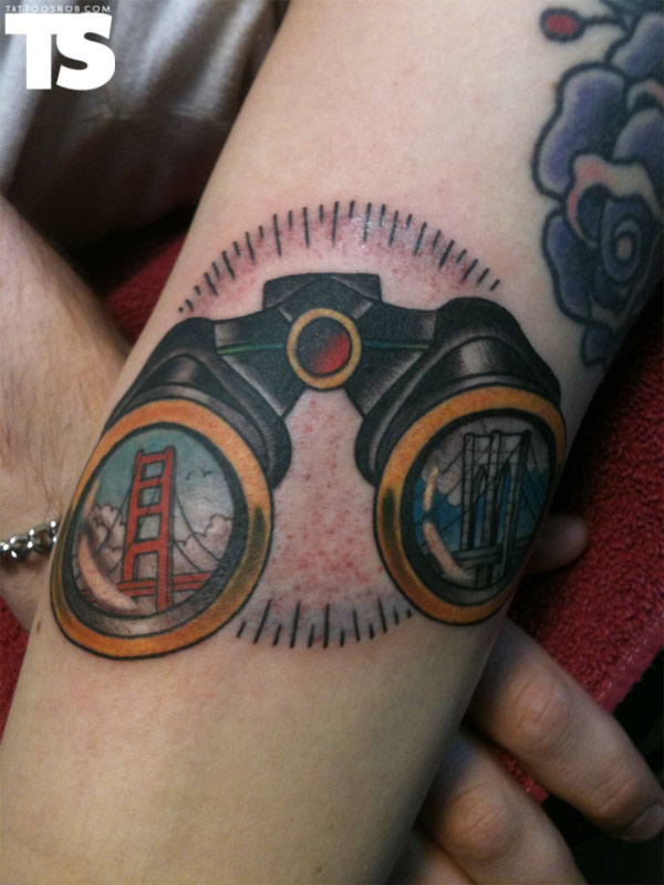 Exquisite San Francisco Golden Gate Bridge Tattoo Ideas