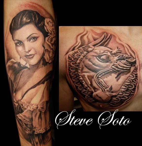 Awesome Tattoo design from steve soto tattoo - | TattooMagz › Tattoo Designs / Ink Works / Body ...