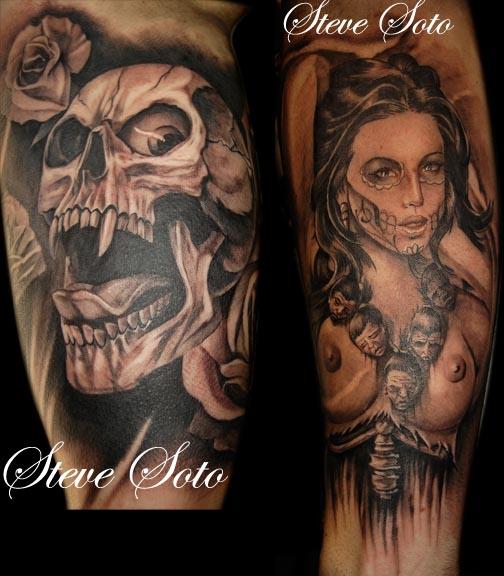 Stylish Goodfellas Tattoo Art (NSFW)