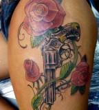 Cool Guns N Roses Tattoos Ideas