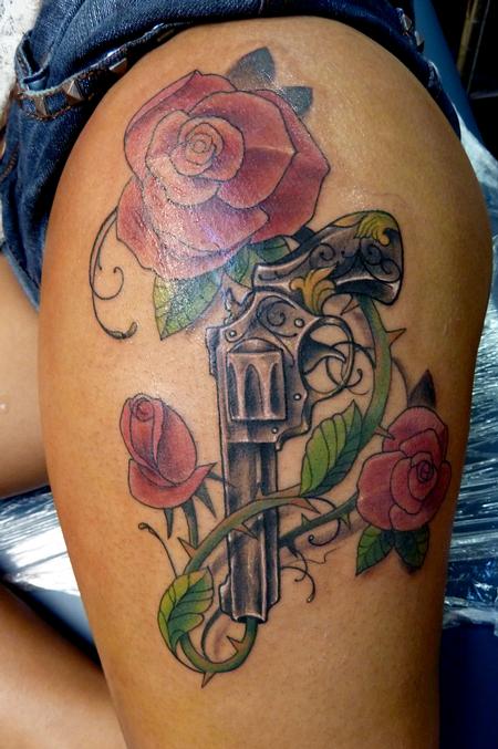 Cool Guns N Roses Tattoos Ideas