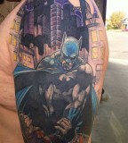 Batman Sleeve Tattoo Designs Ideas for Men and Women