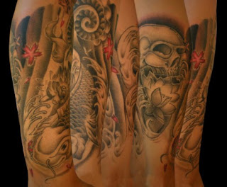 Half Sleeve Japanese Tattoo Designs for Men