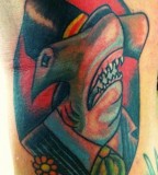 Nice Hammerhead Shark Tattoo Picture