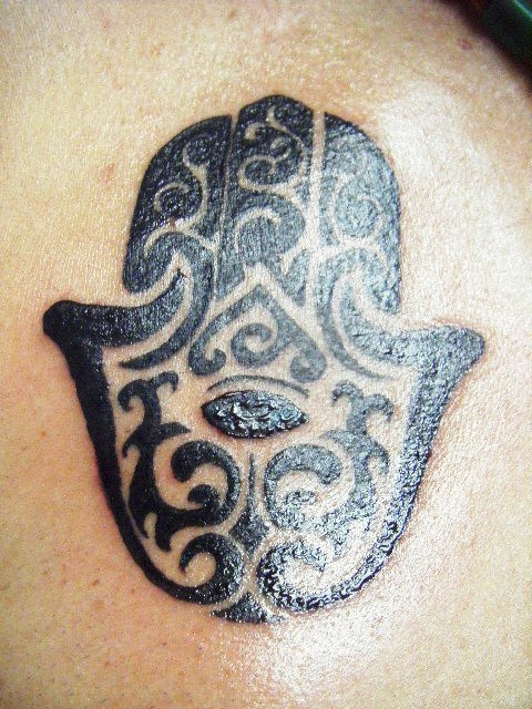 Beautiful Hand of God Tattoo