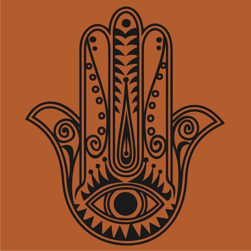 Hamsa Hand Tattoo Symbol