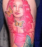 Appealing Cool Tori Amos Tattoo Design by Hannah Aitchison