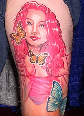Appealing Cool Tori Amos Tattoo Design by Hannah Aitchison