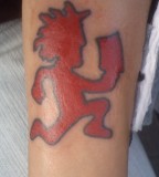 The Red Hatchetman Tattoo Design