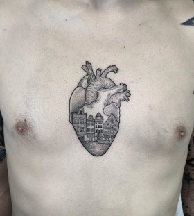 heart-chest-tattoo-by-labigotta
