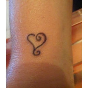 Heart Tattoo On Wrist Pictures - | TattooMagz › Tattoo Designs / Ink ...