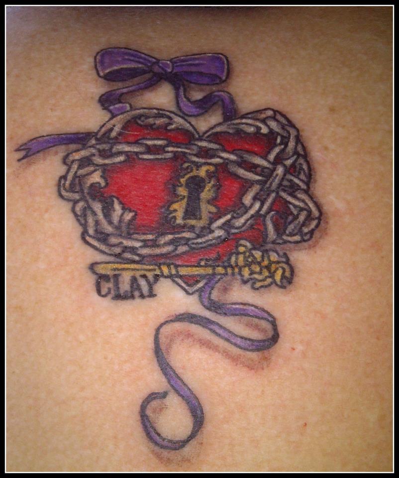 Remarkable Heart with Chains Tattoo Design Ideas