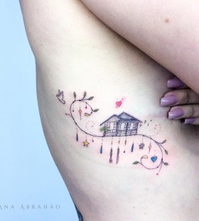 house-tattoo-by-abrahaoana