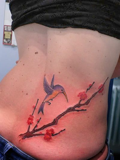 Best Sexy Hummingbird Tattoo Designs For Girls