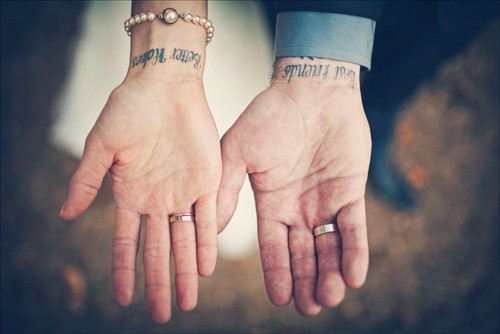 Apart Roundup Matching Tattoos For Couples