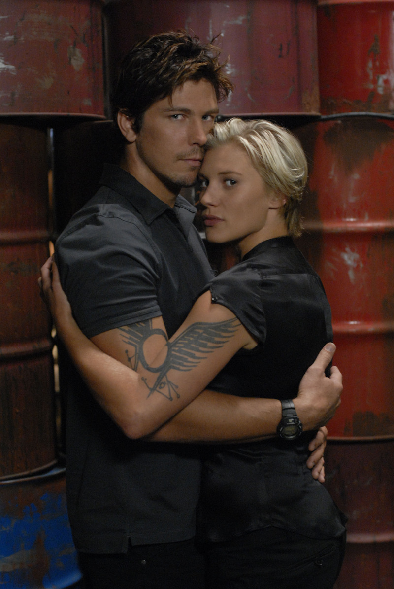 Battlestar Galactica TV Series Couple Tattoo