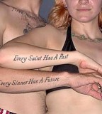 The Name On Forearm Couple Tattoos (NSFW) 