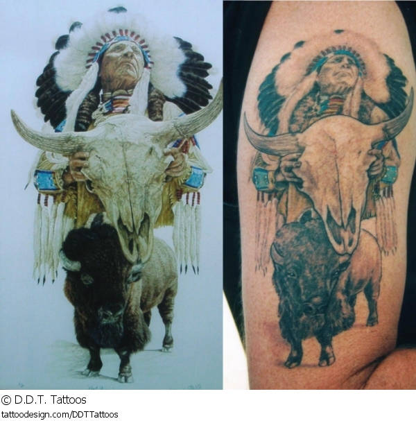 American Indian Tattoo Picture