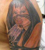 Native American Tattoos on Shoulder