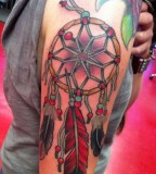 Fulcolor Of Dreamcatcher Tattoos