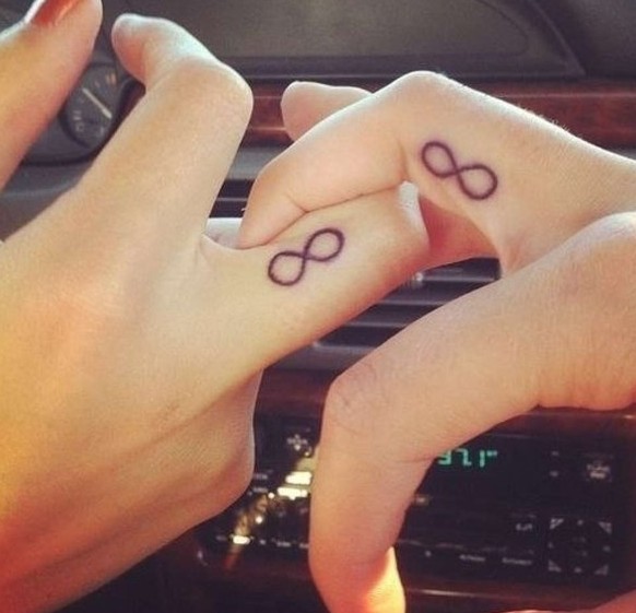 infinity couples tattoos