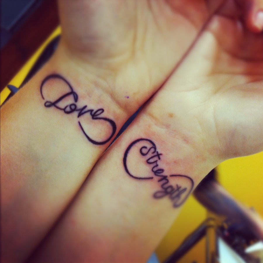 Fascinating Infinity Love Sign Tattoo Meaning on Wrist