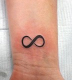 Tribal Tattoo Infinity Sign Wrist Tattoo Design