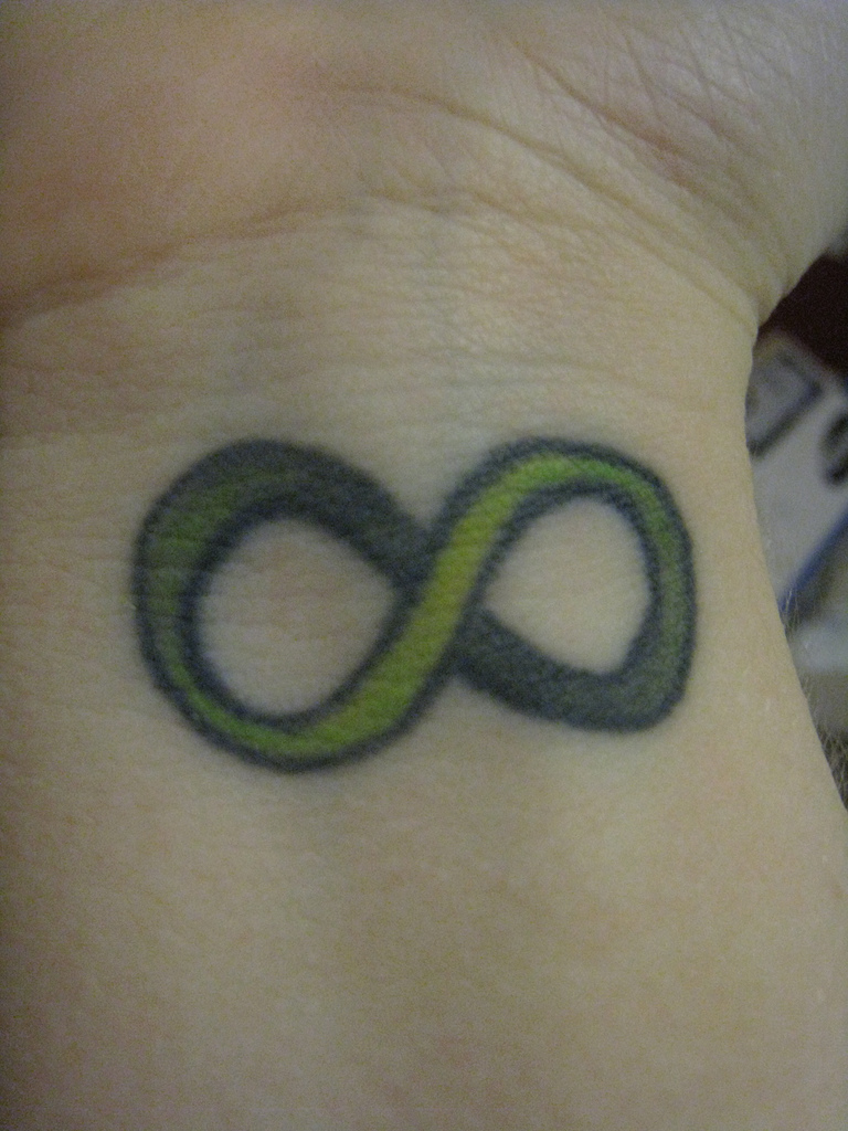 Charming Infinity Sign Tattoo Design for Girls Infinity Symbol