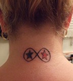 Stunning Infinity Sign Tattoo Design for Girls