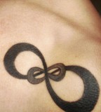 Superb Infinity Sign Tattoo Design Sample Pic